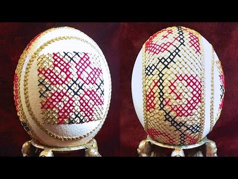 Cross Stitch Eggs
